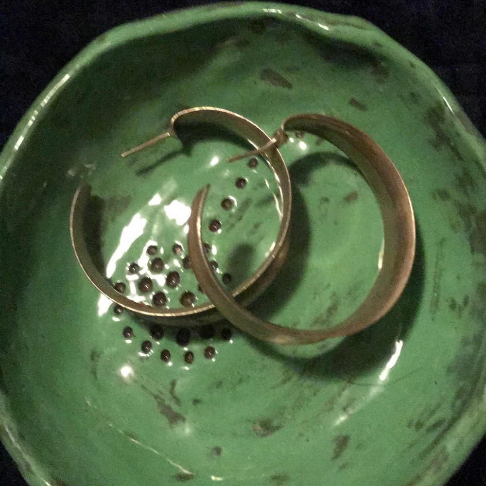 Sterling hoops